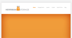 Desktop Screenshot of herrimanstorage.com